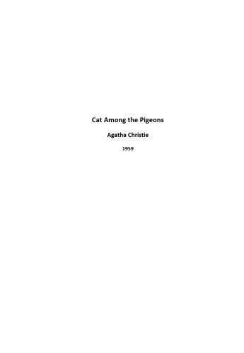 Cat among the Pigeons: A Hercule Poirot Novel (Hercule Poirot Mysteries)