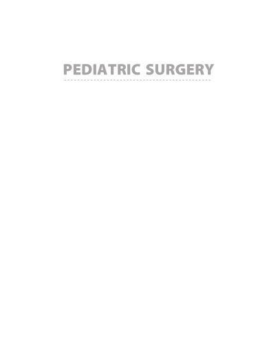 Pediatric Surgery