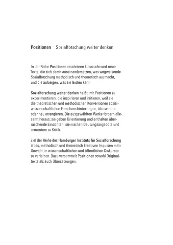 Von Mäusen, Menschen und Revolutionen. Modellfälle in der Sozialforschung