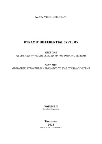 Dynamic Differential Systems
